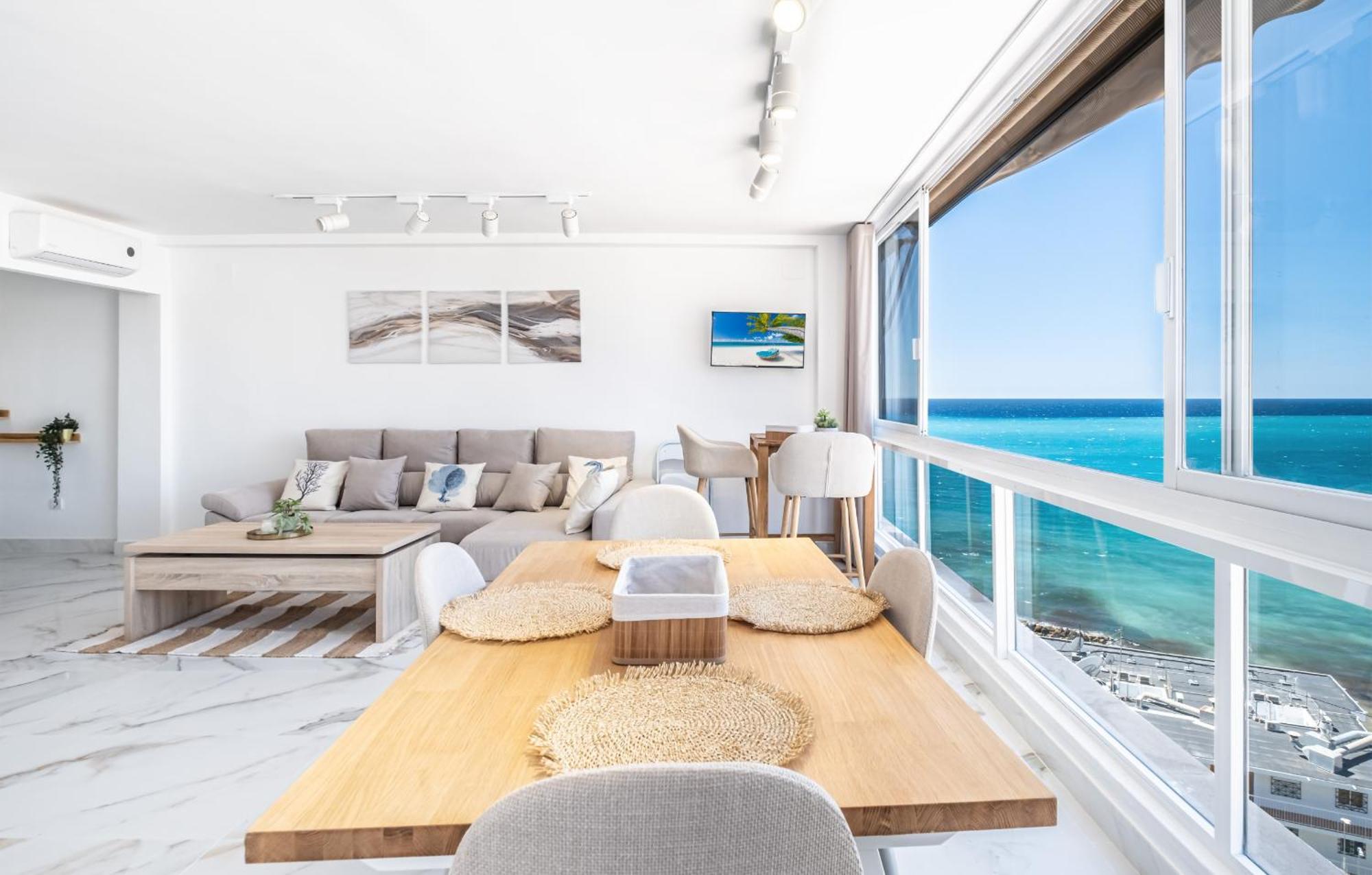 Atalaya Beach Apartments Sea View Finestrat Extérieur photo
