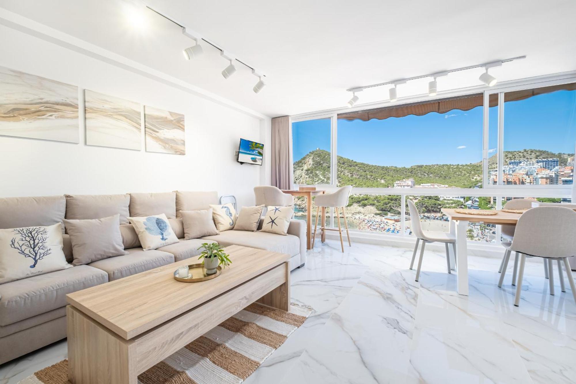 Atalaya Beach Apartments Sea View Finestrat Extérieur photo